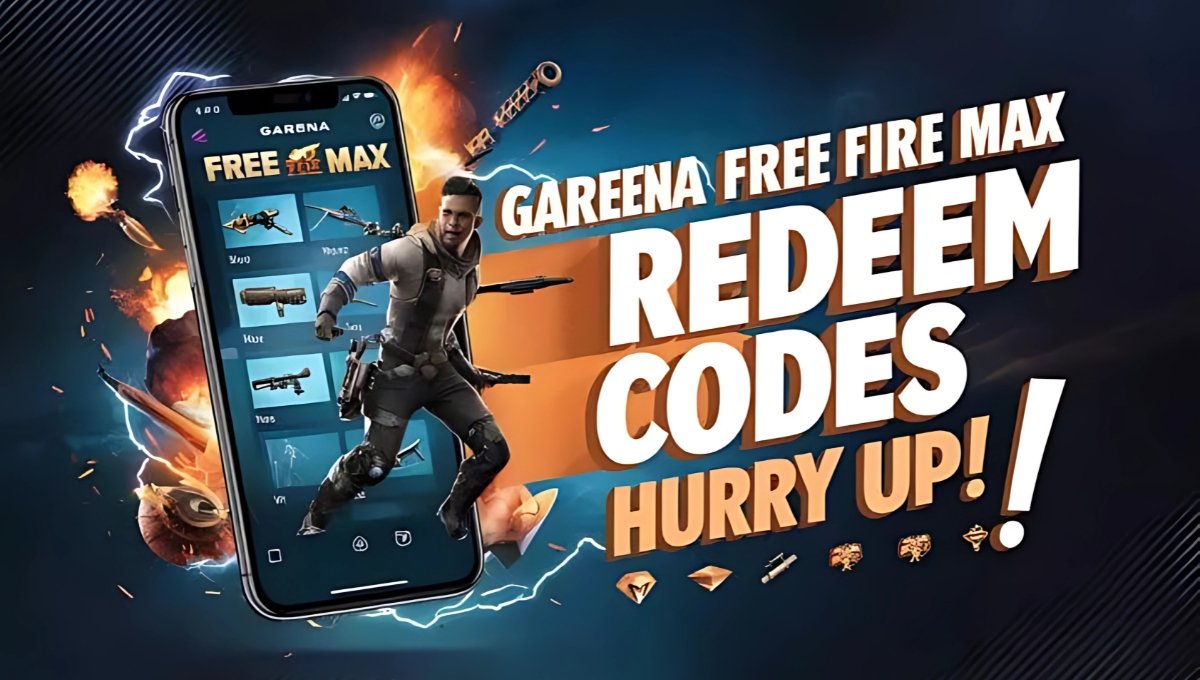 आज के Garena Free Fire Max रिडीम कोड्स फ्री में हीरे, स्किन्स और शानदार इनाम पाने का मौका