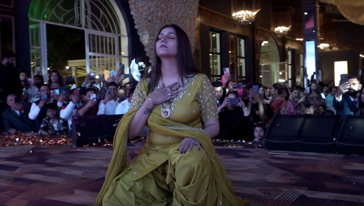Haryanvi Song: भगती करू के प्यार Sapna Choudhary की दिल को छू लेने वाली डांस परफॉर्मेंस