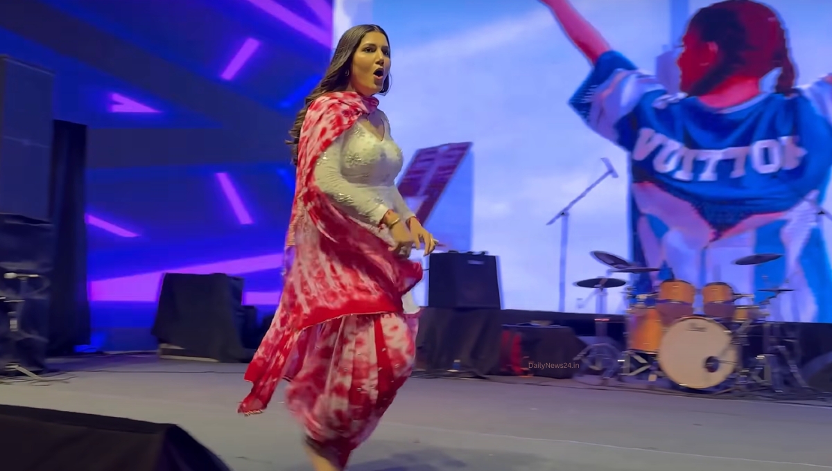 Haryanvi Song: गदर Sapna Choudhary का धमाकेदार डांस प्रदर्शन और नए हरियाणवी गीत 2025