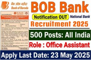 Bank of Baroda Recruitment 2025