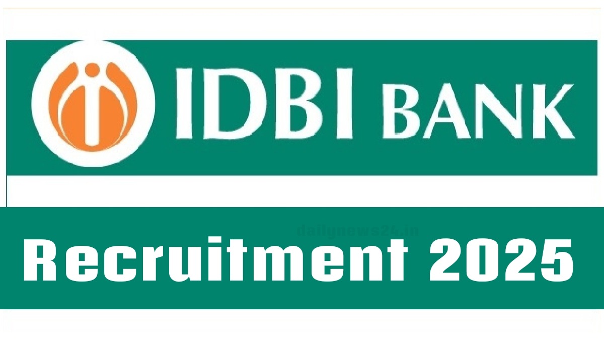 IDBI Recruitment 2025