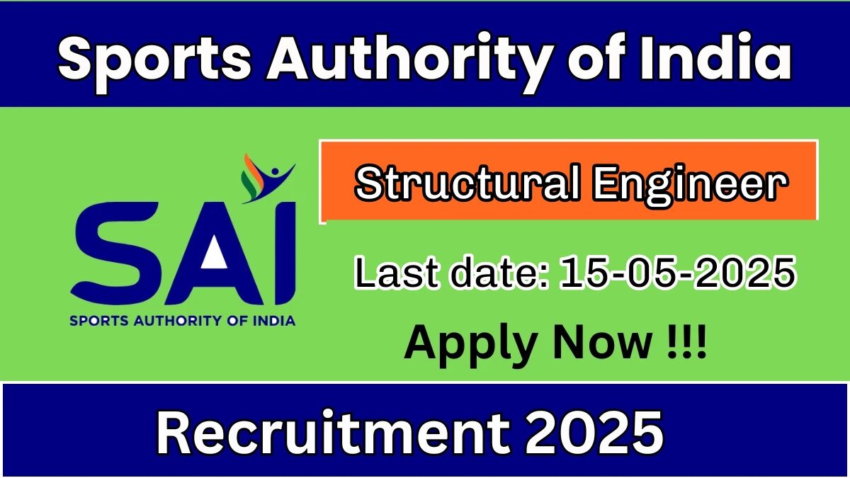 SAI Recruitment 2025