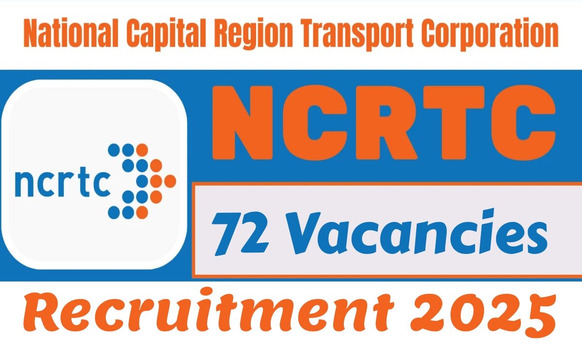 NCRTC Recruitment 2025