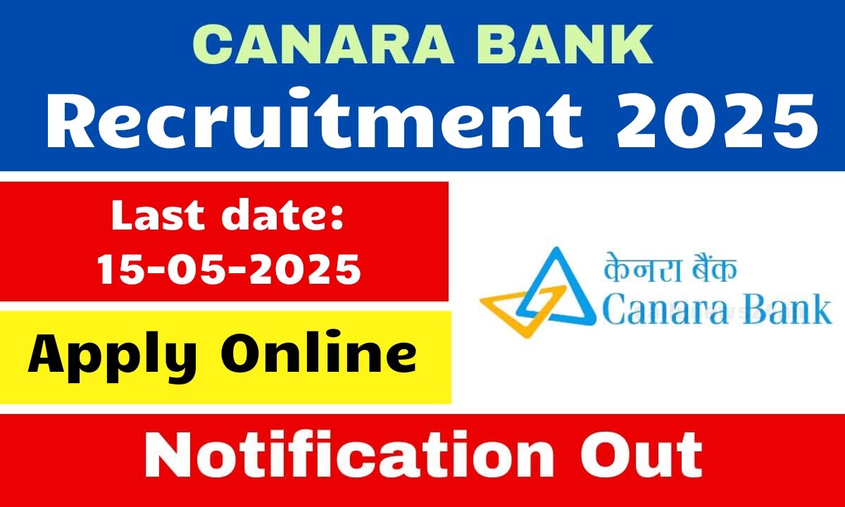 Canara Bank Recruitment 2025