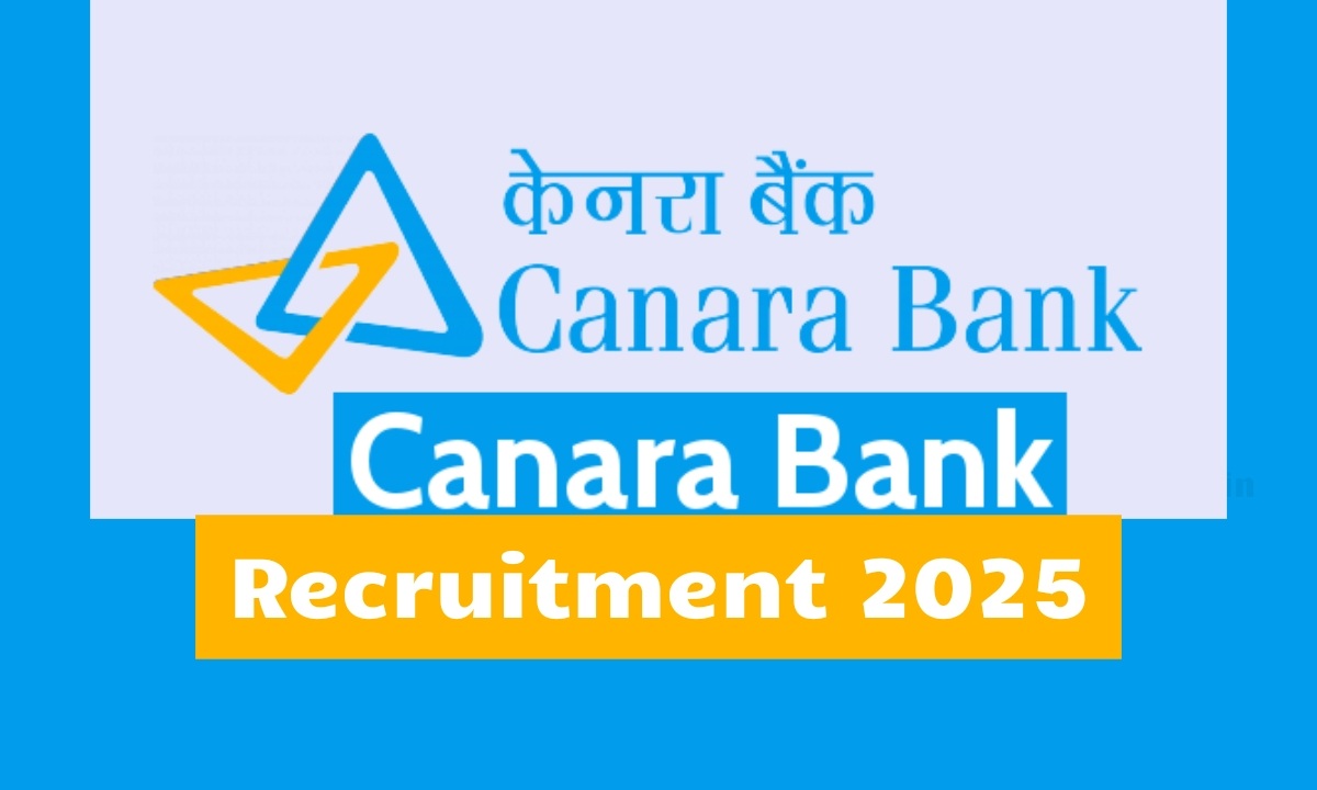Canara Bank Recruitment 2025
