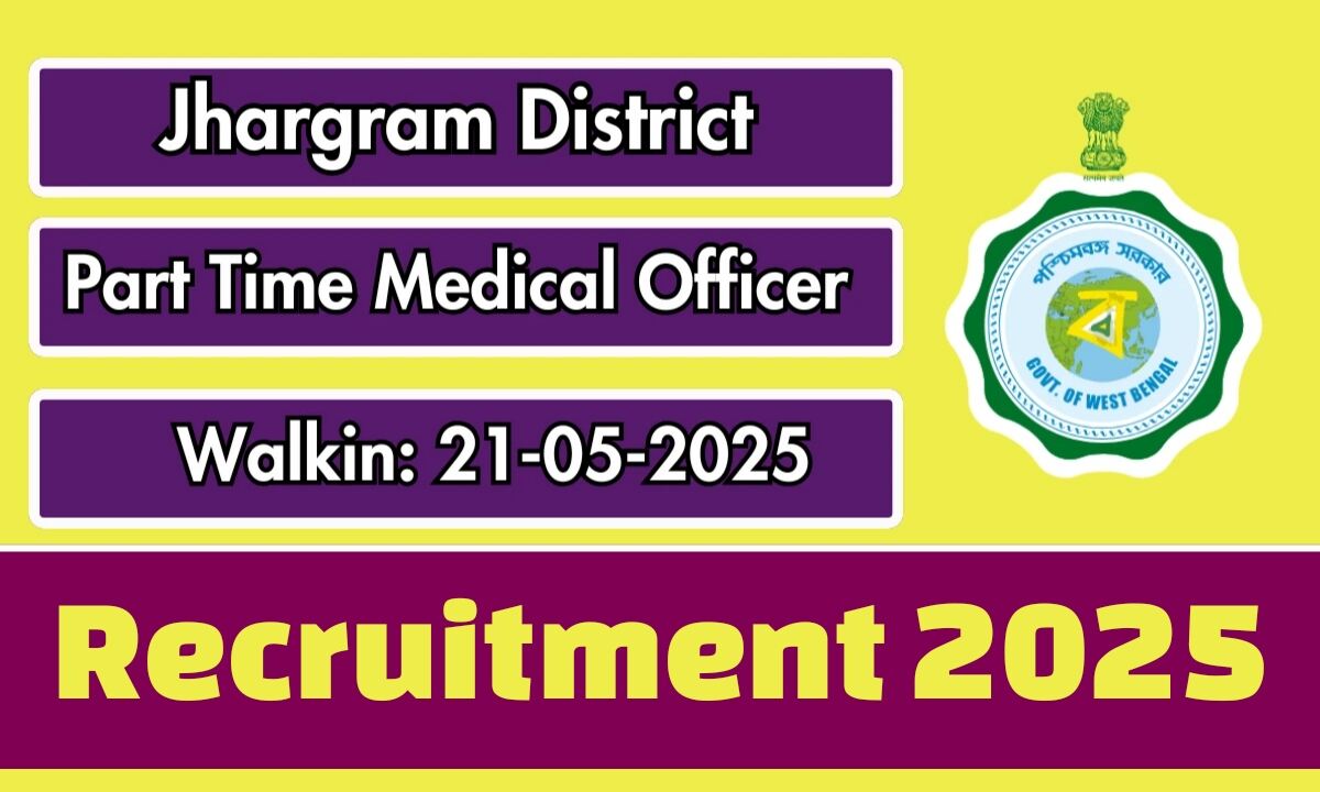 Jhargram District Recruitment 2025
