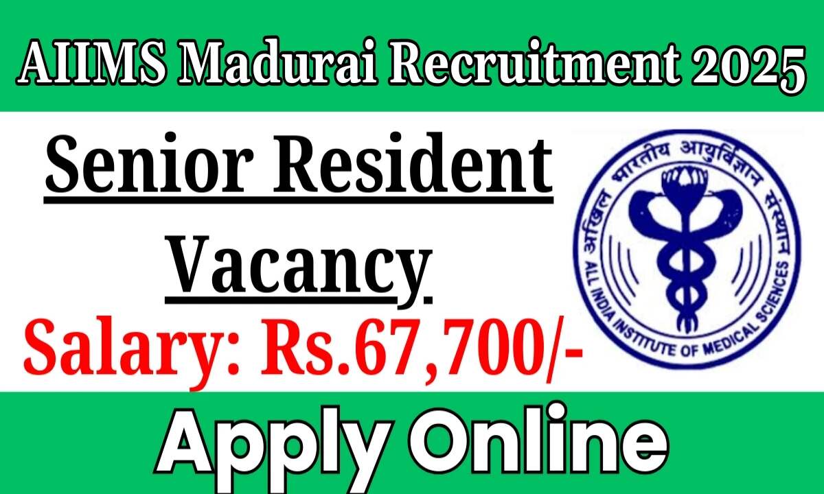 AIIMS Madurai Recruitment 2025