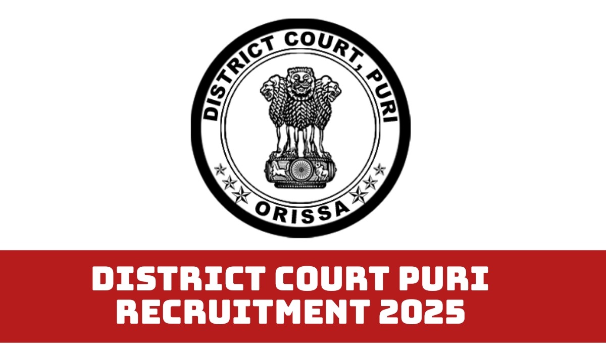 District Court Puri Recruitment 