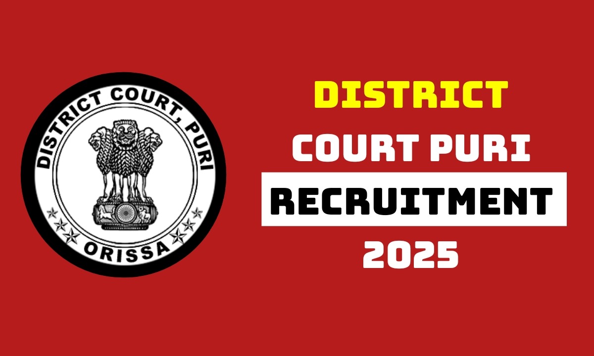 District Court Puri Recruitment