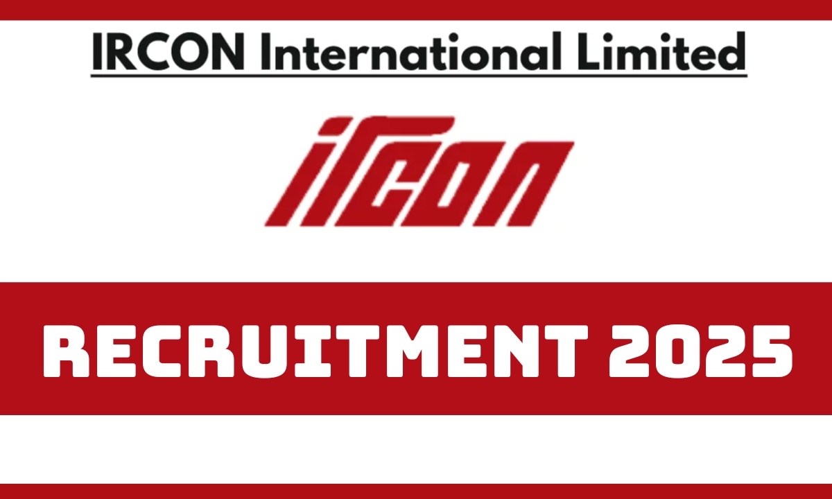 IRCON Recruitment 2025