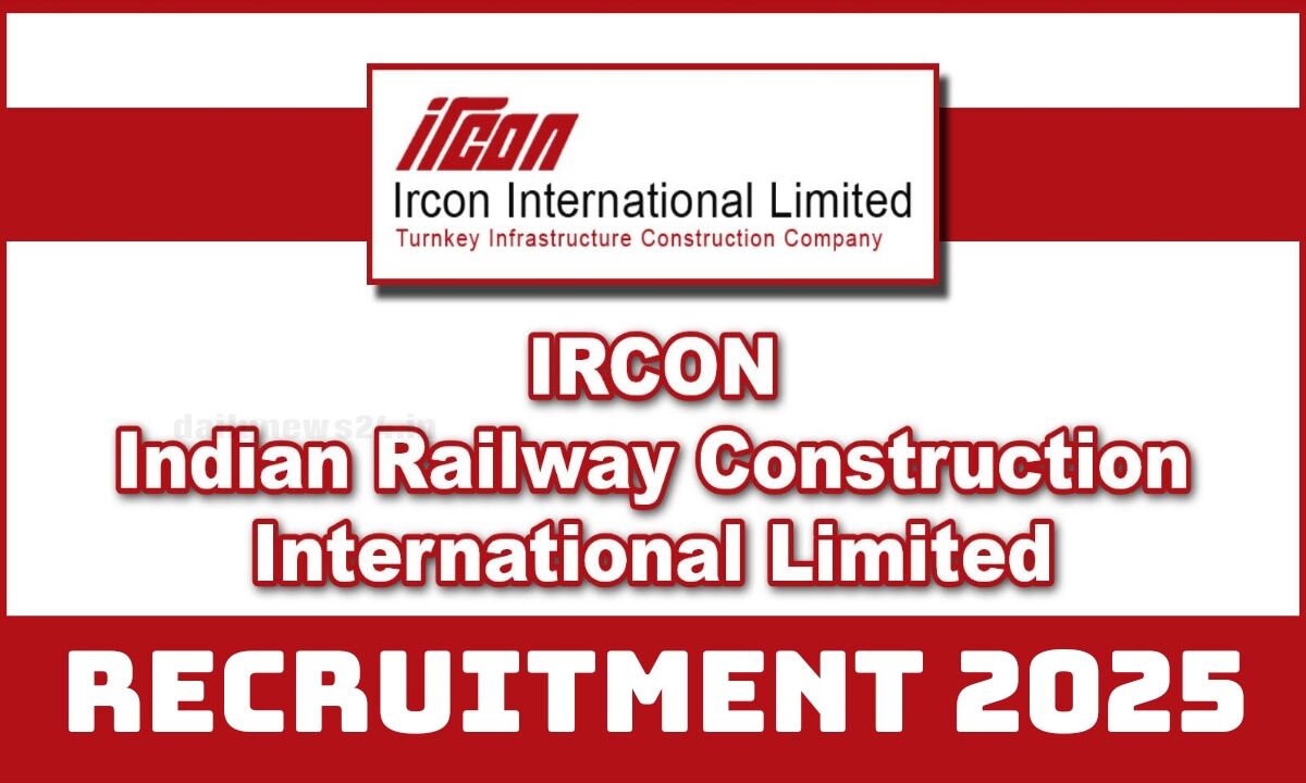 IRCON Recruitment 2025
