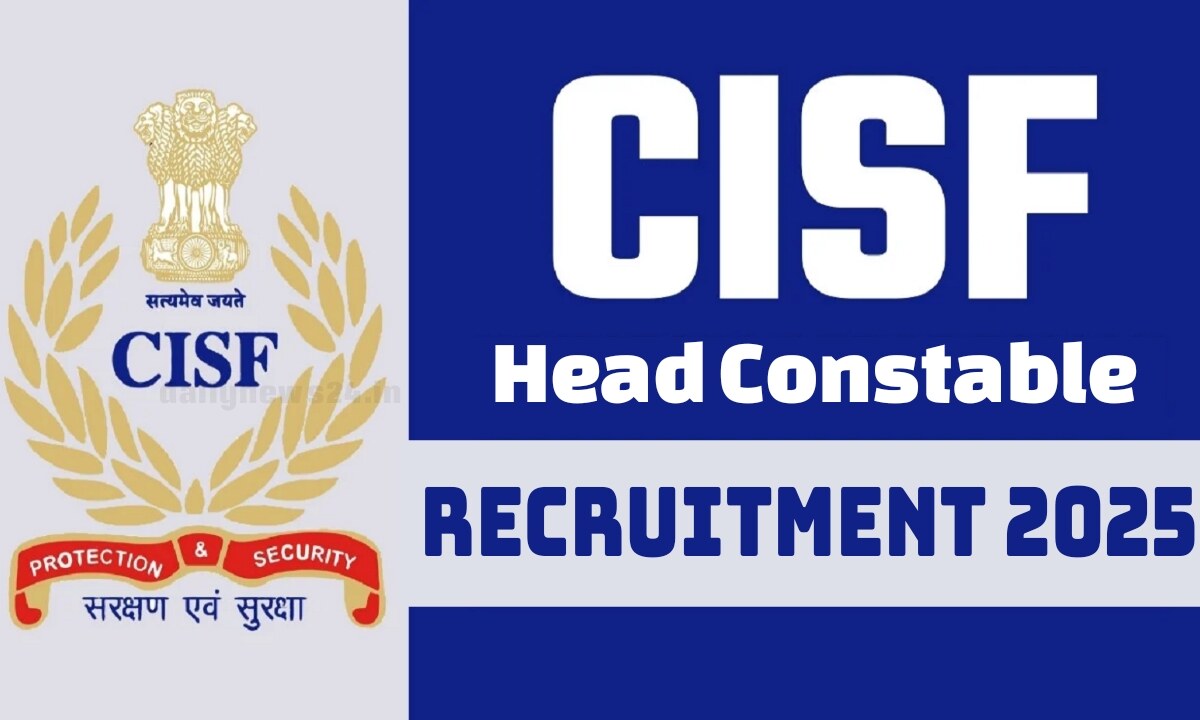 CISF Recruitment 2025 CISF Recruitment 2025
