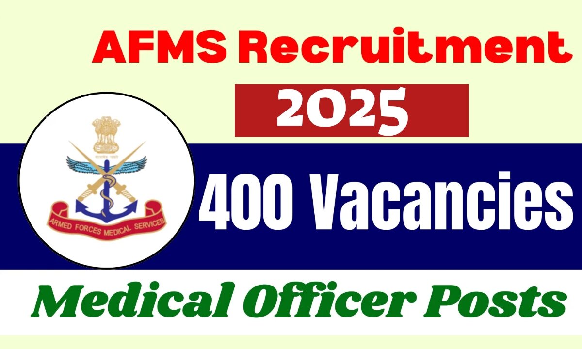 AFMS Recruitment 2025