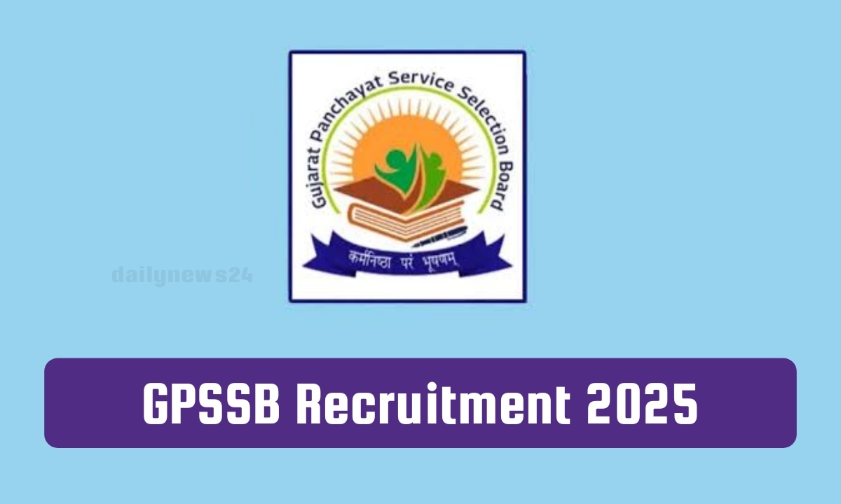 GPSSB Recruitment 2025