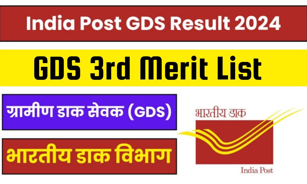 India Post GDS 3rd Merit List
