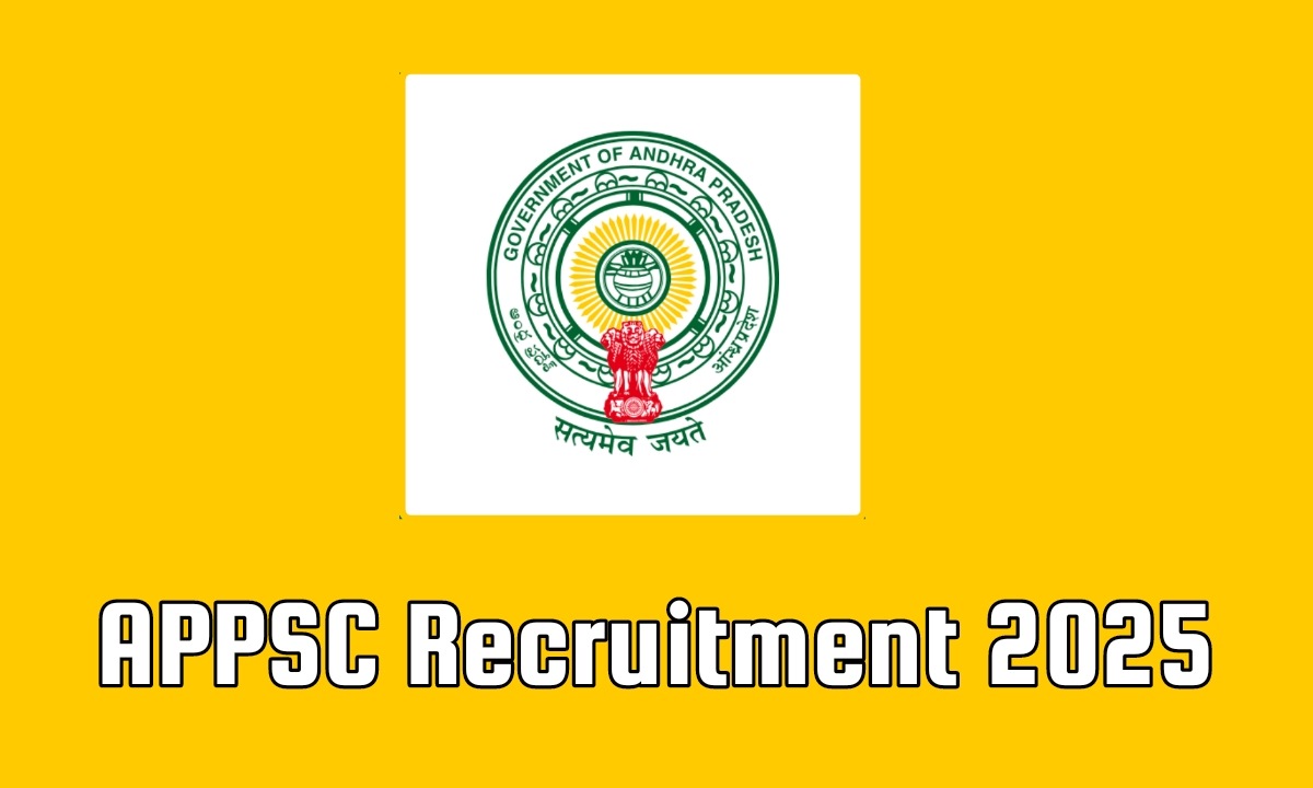 APPSC Recruitment 2025