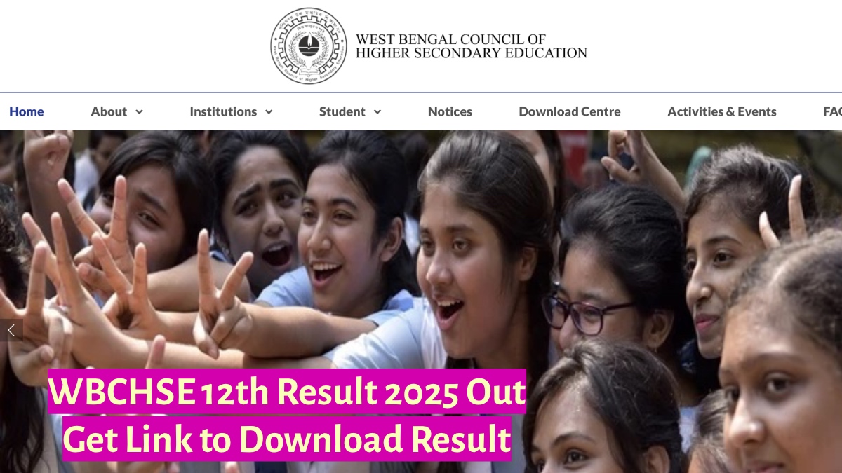 WBCHSE 12th Result
