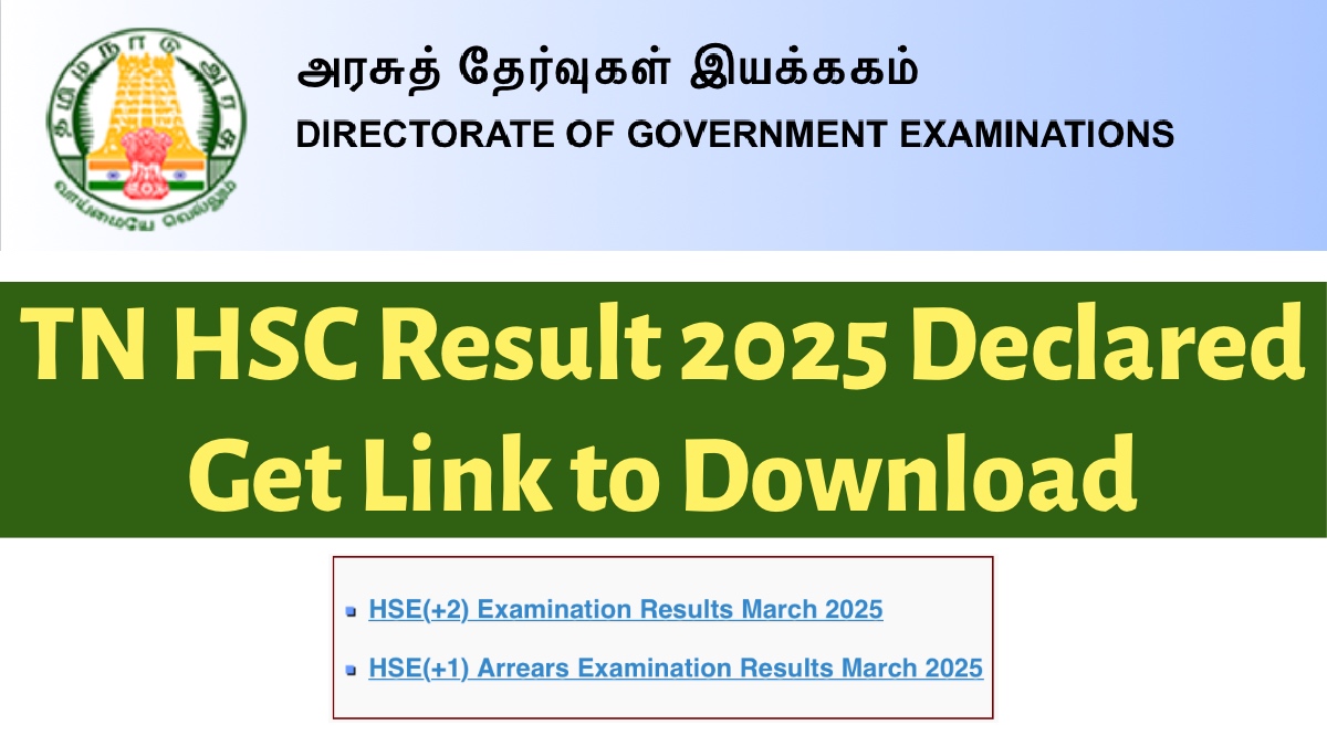 TN HSC Result