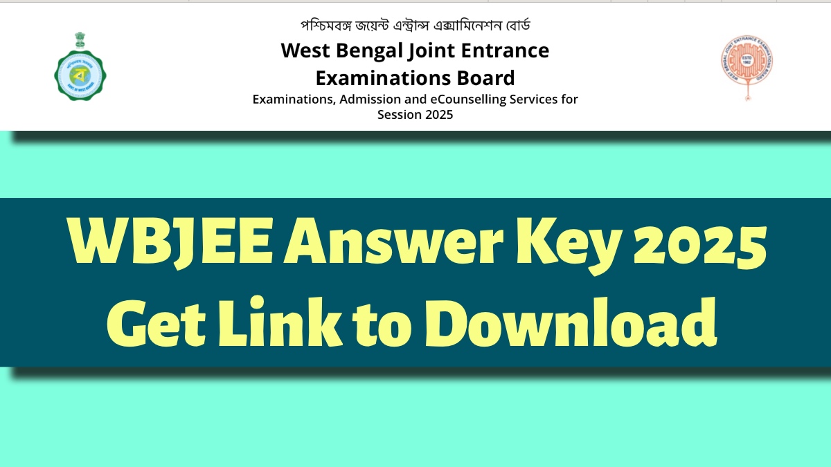 WBJEE Answer Key