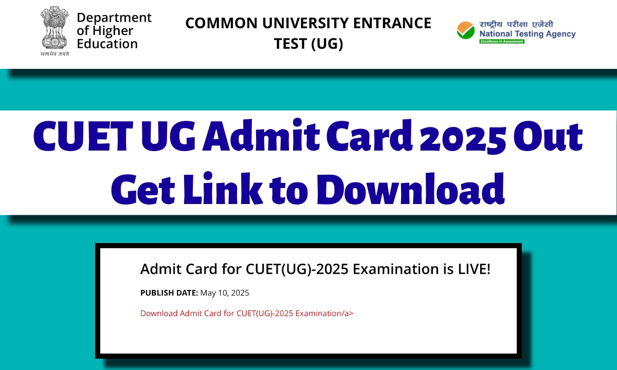 CUET UG Admit Card