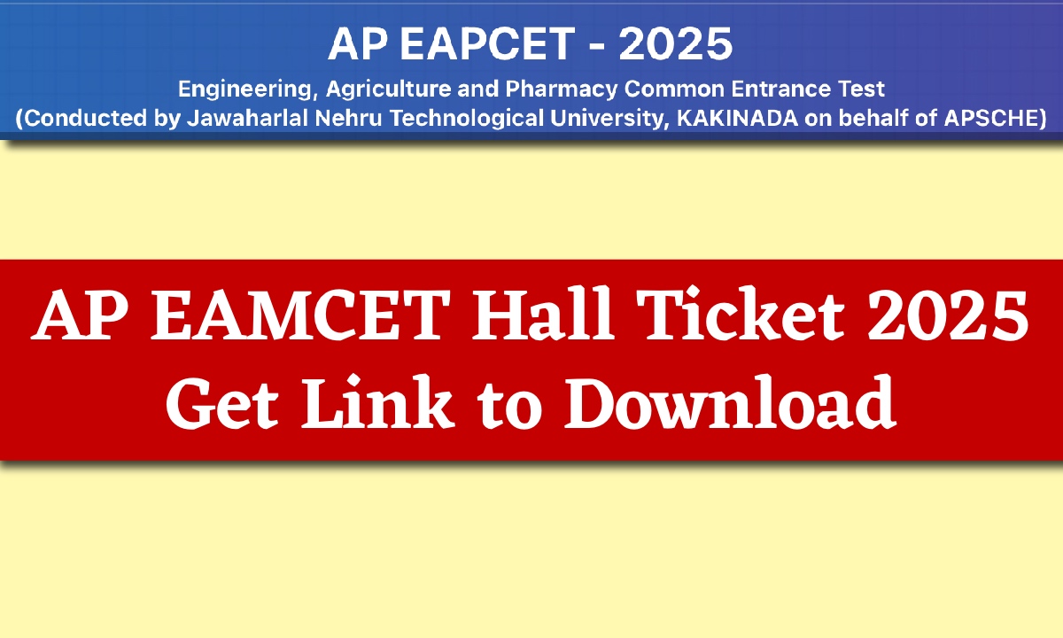 AP EAMCET Hall Ticket
