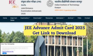 JEE Advance Admit Card