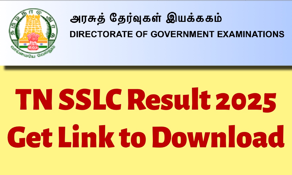 TN SSLC Result