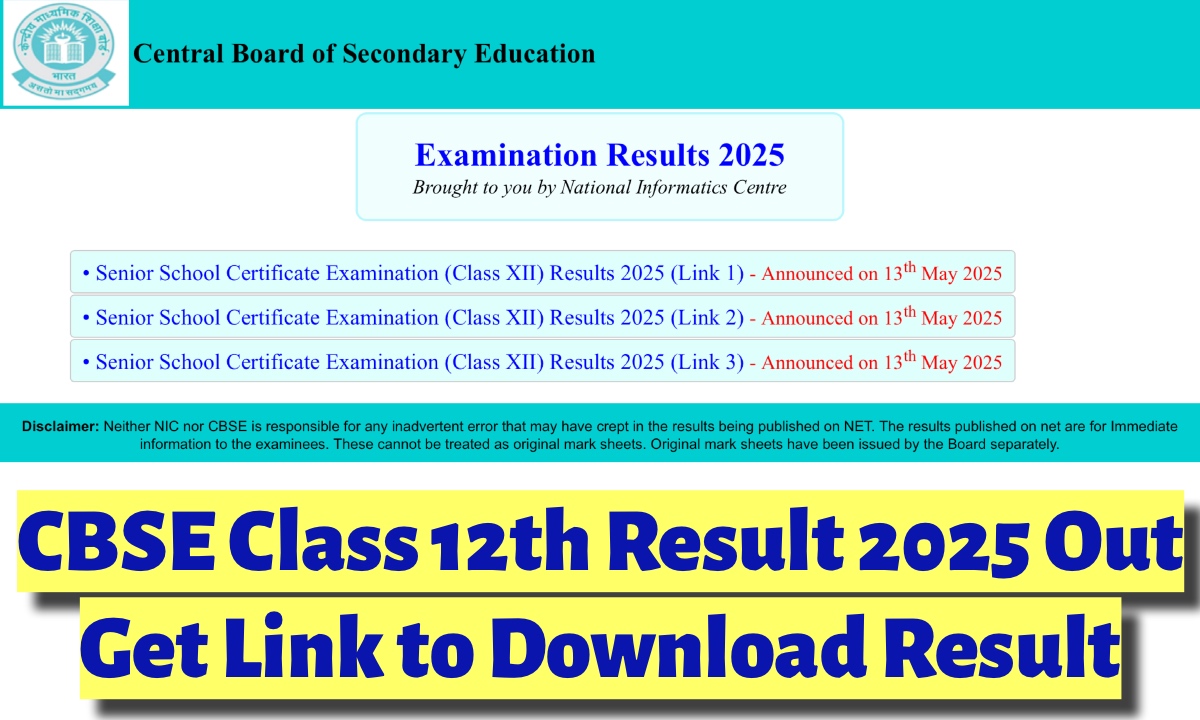 CBSE Class 12th Result