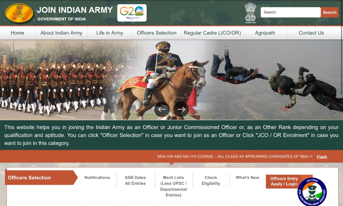 Join Indian Army