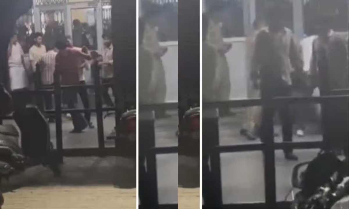 Meerut University Viral Video: मेरठ यूनिवर्सिटी में पूर्व छात्र संघ अध्यक्ष शुभम मलिक पर लोहे की रॉड से हमला करते हुए आरोपी सिद्धार्थ कसाना का वायरल वीडियो