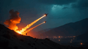 Operation Sindoor: भारतीय सेना द्वारा ऑपरेशन सिंदूर के तहत पाकिस्तान और पीओके में आतंकी ठिकानों पर मिसाइल स्ट्राइक करते हुए - 2025 की सबसे बड़ी जवाबी कार्रवाई