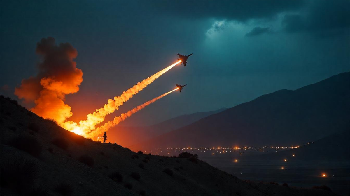 Operation Sindoor: भारतीय सेना द्वारा ऑपरेशन सिंदूर के तहत पाकिस्तान और पीओके में आतंकी ठिकानों पर मिसाइल स्ट्राइक करते हुए - 2025 की सबसे बड़ी जवाबी कार्रवाई