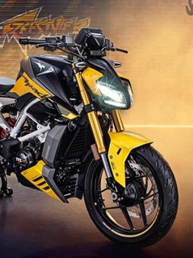 A TVS apresentou a sua nova streetfighter RTR 310…