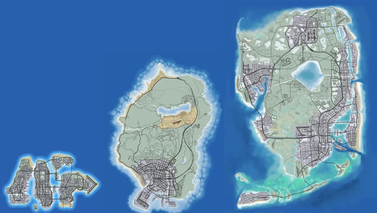 GTA 6: का नक्शा उम्मीद से कहीं बड़ा एक नई गेमिंग क्रांति की शुरुआत