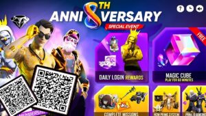 Free Fire Anniversary Event Code 2025: अब पाएँ एक्सक्लूसिव रिवॉर्ड्स एकदम मुफ्त