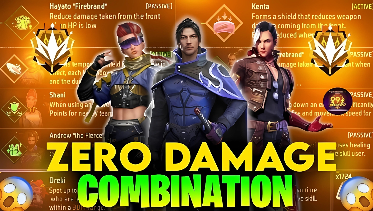Free Fire Zero Damage Character Skill Combination: जानिए वो कॉम्बो जो आपको अजेय बना सकता है