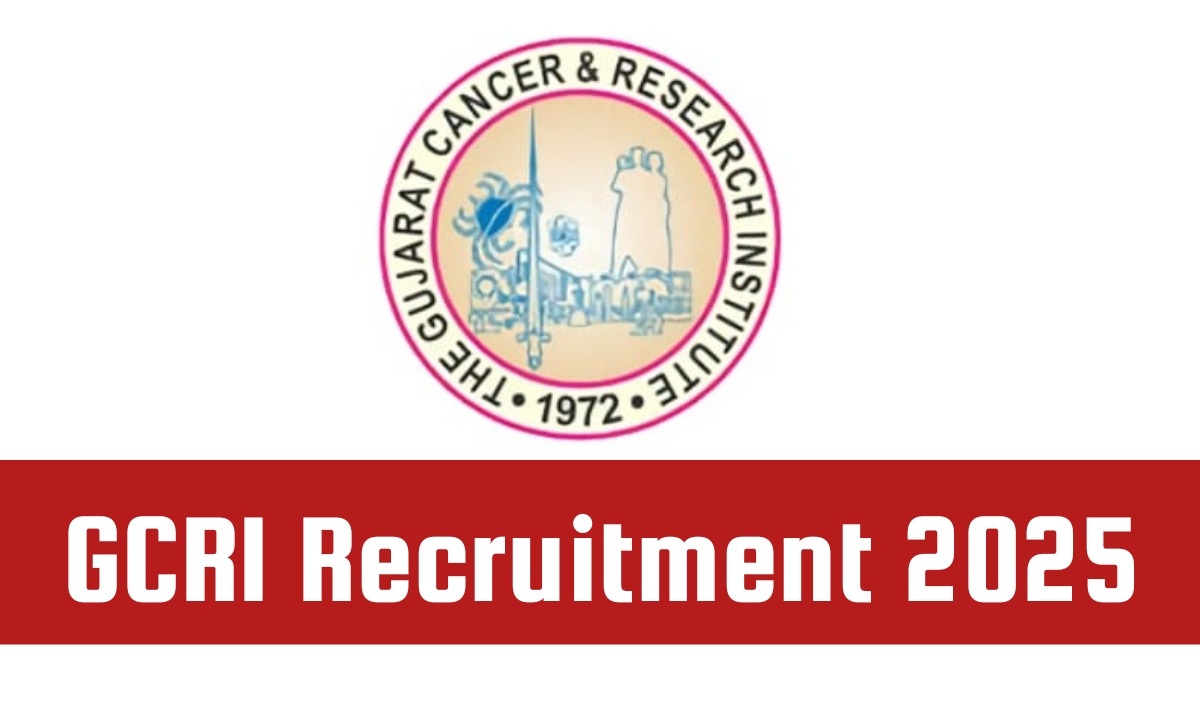 GCRI Recruitment 2025