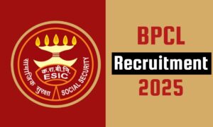 ESIC Recruitment 2025