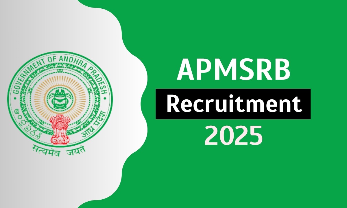 APMSRB Recruitment 2025