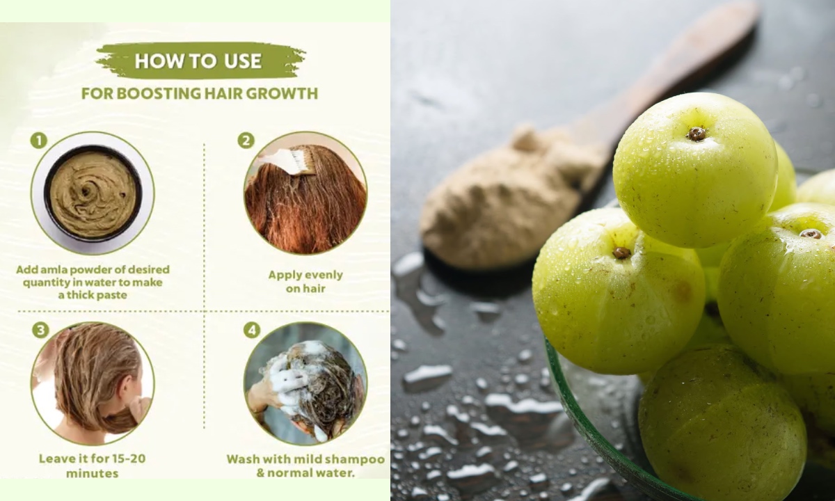How to Use DIY Amla Hair Mask