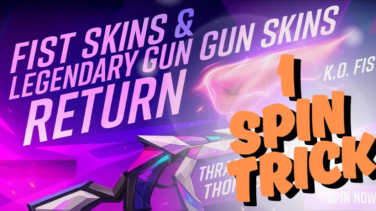 Free Fire MAX Fist x Gun Skin Event 1 Spin Trick: क्या वाकई एक स्पिन में मिल सकता है ये Rare Combo