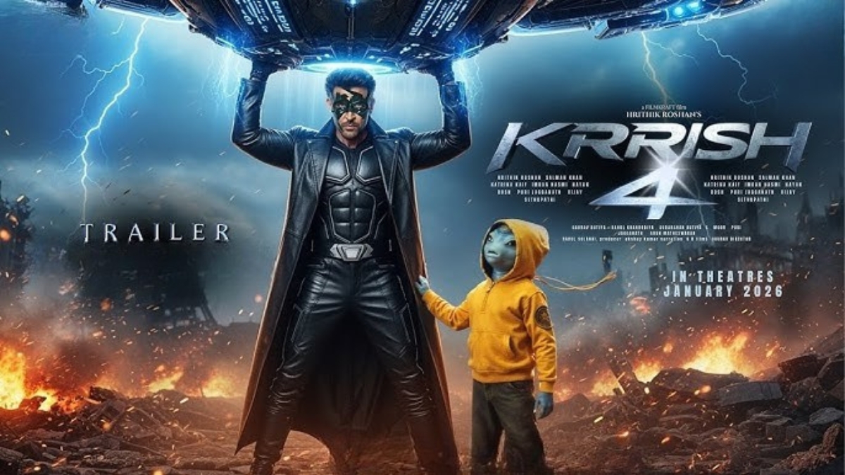 Krrish 4 Trailer 2025: जादू की वापसी के साथ लौट आया असली हीरो