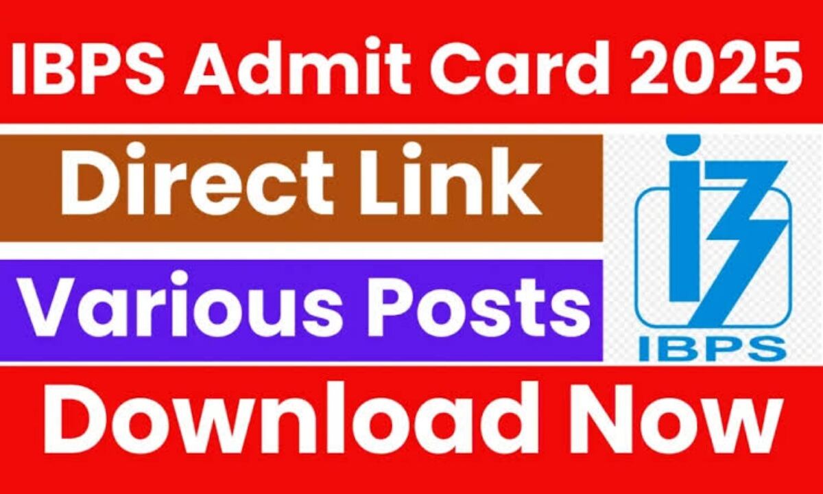 IBPS PO Admit Card 2025