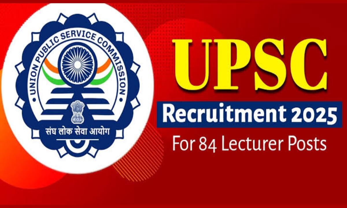UPSC Recruitment 2025