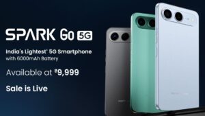 Tecno Spark Go 5G: लॉन्च हुआ बजट में धांसू फीचर्स और दमदार बैटरी वाला स्मार्टफोन