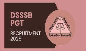 DSSSB Recruitment 2025