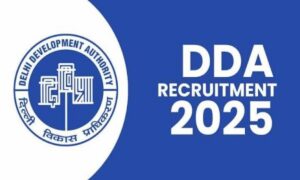 DDA Recruitment 2025