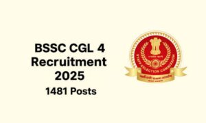 BSSC Recruitment 2025 का ऐलान! 1,481 पदों पर निकली नौकरी, जानें सभी ज़रूरी डिटेल्स
