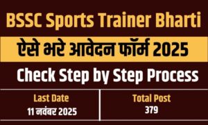 BSSC ने जारी की 379 स्पोर्ट्स ट्रेनर पदों की भर्ती, ग्रेजुएट और डिप्लोमा वालों के लिए बड़ा मौका