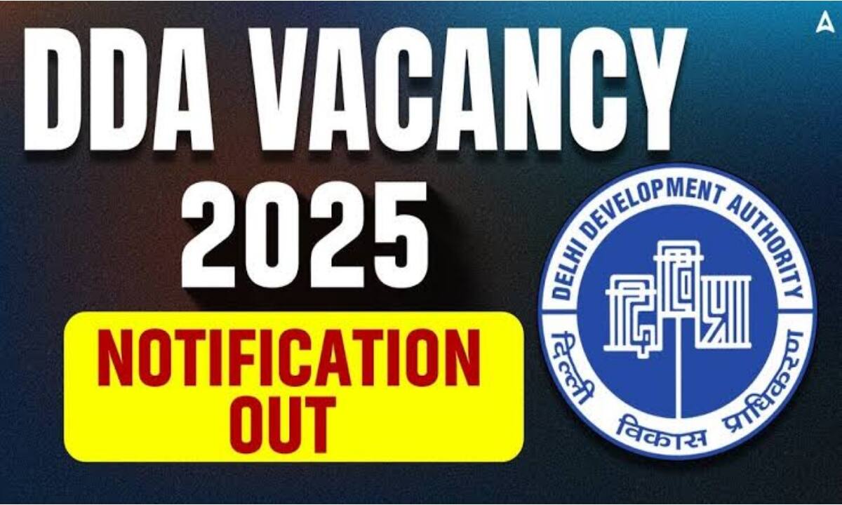 DDA Recruitment 2025